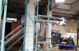 5 вертикальных конвейеров для сыпучих продуктов для компании Татрус